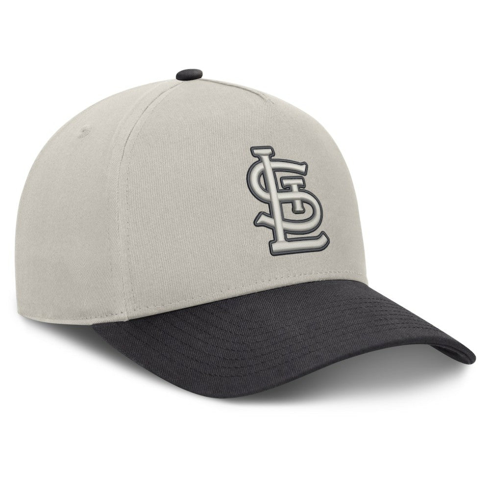 St. Louis Cardinals Fanatics Wonder A-Frame Adjustable Hat - Stone/Graphite Hats