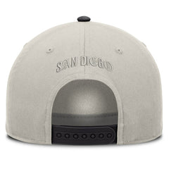 San Diego Padres Fanatics Wonder A-Frame Adjustable Hat - Stone/Graphite Hats