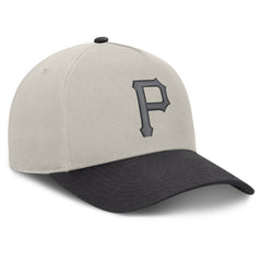 Pittsburgh Pirates Fanatics Wonder A-Frame Adjustable Hat - Stone/Graphite Hats