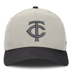 Minnesota Twins Fanatics Wonder A-Frame Adjustable Hat - Stone/Graphite Hats