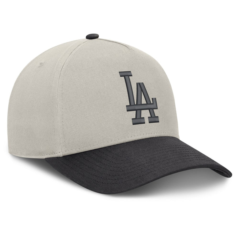 Los Angeles Dodgers Fanatics Wonder A-Frame Adjustable Hat - Stone/Graphite Hats