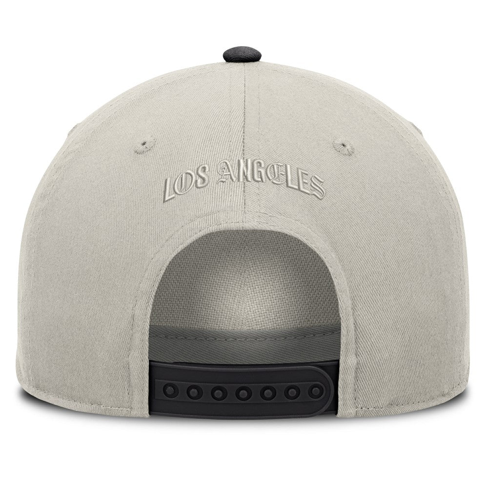 Los Angeles Dodgers Fanatics Wonder A-Frame Adjustable Hat - Stone/Graphite Hats