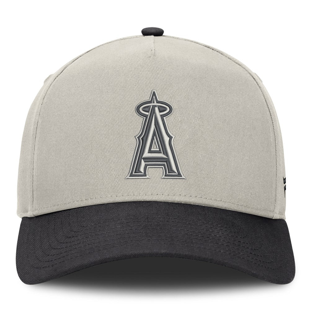 Los Angeles Angels Fanatics Wonder A-Frame Adjustable Hat - Stone/Graphite Hats