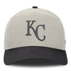 Kansas City Royals Fanatics Wonder A-Frame Adjustable Hat - Stone/Graphite Hats