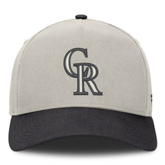 Colorado Rockies Fanatics Wonder A-Frame Adjustable Hat - Stone/Graphite Hats