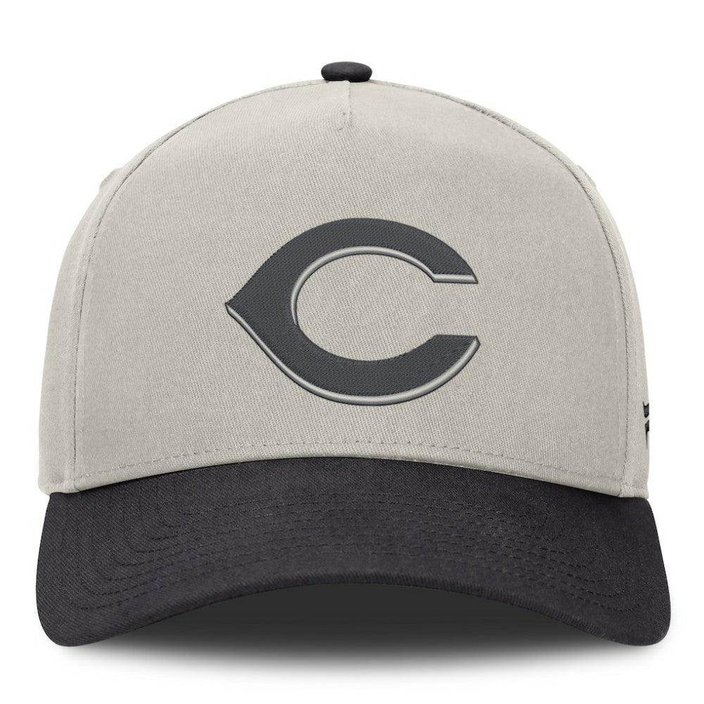 Cincinnati Reds Fanatics Wonder A-Frame Adjustable Hat - Stone/Graphite Hats