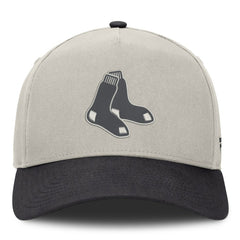Boston Red Sox Fanatics Wonder A-Frame Adjustable Hat - Stone/Graphite Hats