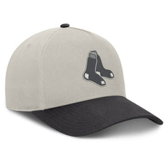 Boston Red Sox Fanatics Wonder A-Frame Adjustable Hat - Stone/Graphite Hats