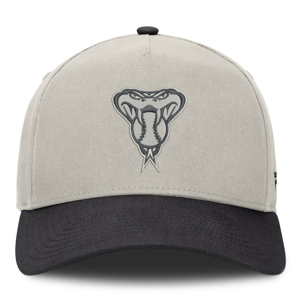 Arizona Diamondbacks Fanatics Wonder A-Frame Adjustable Hat - Stone/Graphite Hats