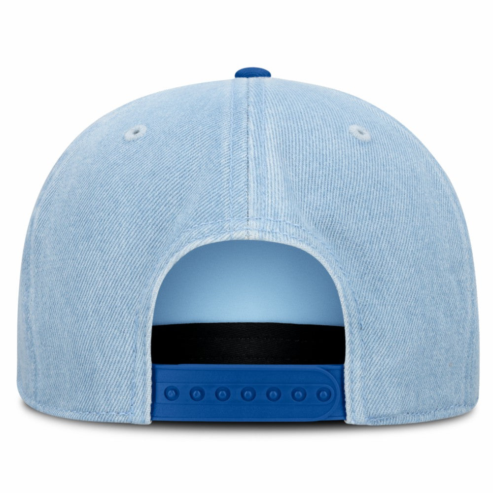 Texas Rangers Fanatics Twinbill Snapback Hat - Denim Hats