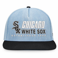 Chicago White Sox Fanatics Twinbill Snapback Hat - Denim Hats