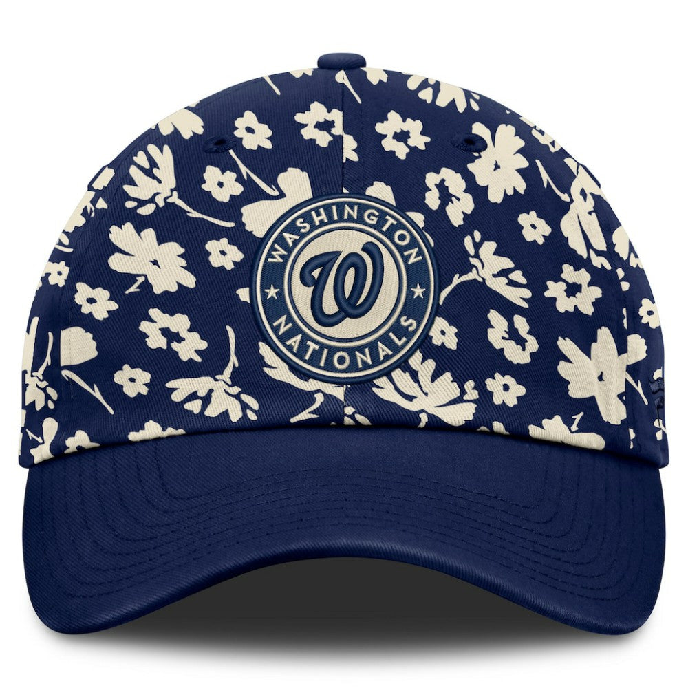 Washington Nationals Fanatics Women's Blossom Adjustable Hat - Navy Hats