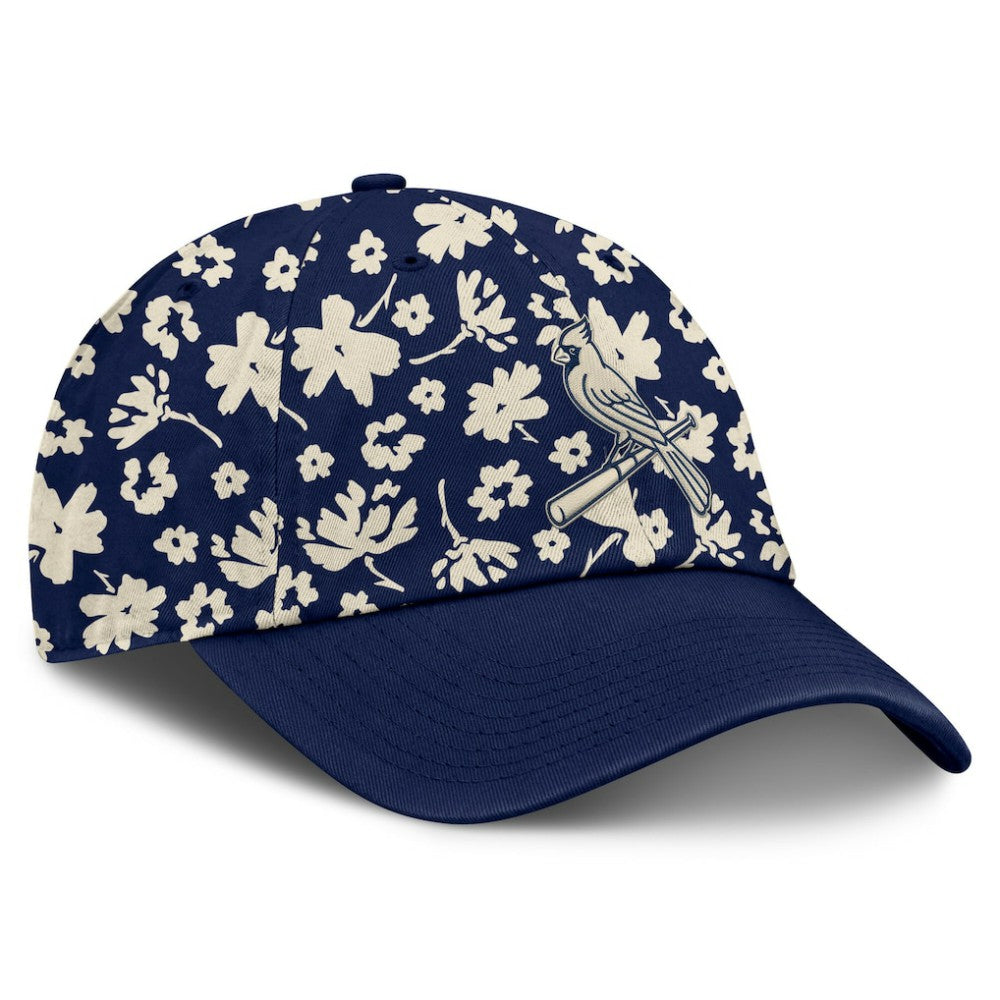 St. Louis Cardinals Fanatics Women's Blossom Adjustable Hat - Navy Hats