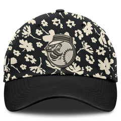 Cincinnati Reds Fanatics Women's Blossom Adjustable Hat - Black Hats