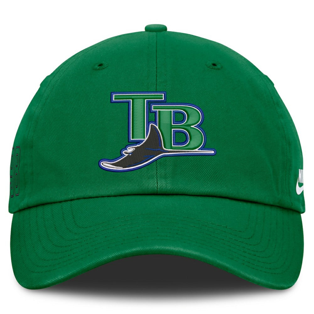 Tampa Bay Rays Nike Cooperstown Club Adjustable Hat - Green Hats