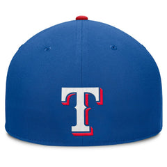 Texas Rangers Fanatics Pick Off Fitted Hat - Royal Hats