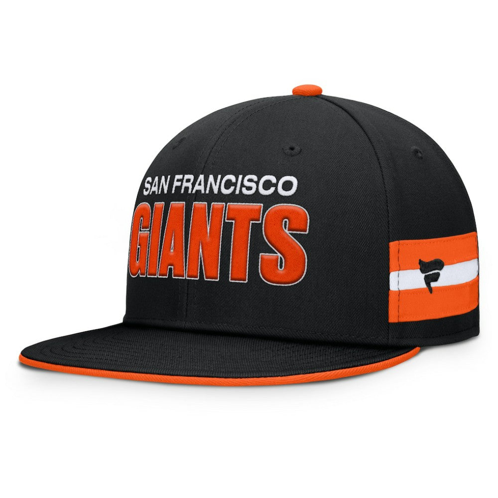 San Francisco Giants Fanatics Pick Off Fitted Hat - Black Hats
