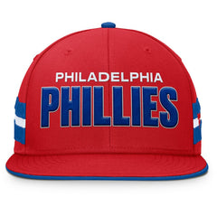 Philadelphia Phillies Fanatics Pick Off Fitted Hat - Red Hats