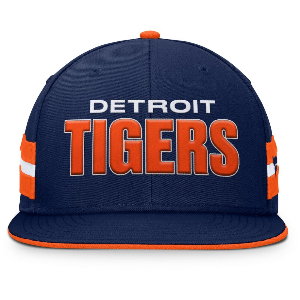 Detroit Tigers Fanatics Pick Off Fitted Hat - Navy Hats