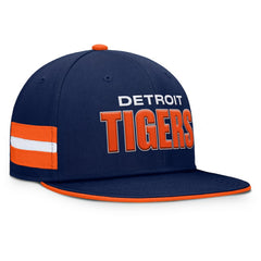Detroit Tigers Fanatics Pick Off Fitted Hat - Navy Hats
