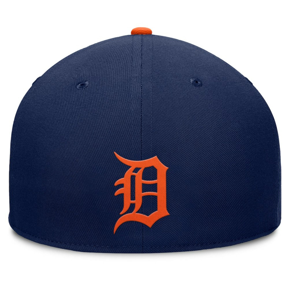 Detroit Tigers Fanatics Pick Off Fitted Hat - Navy Hats