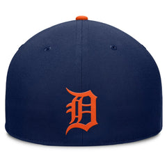 Detroit Tigers Fanatics Pick Off Fitted Hat - Navy Hats