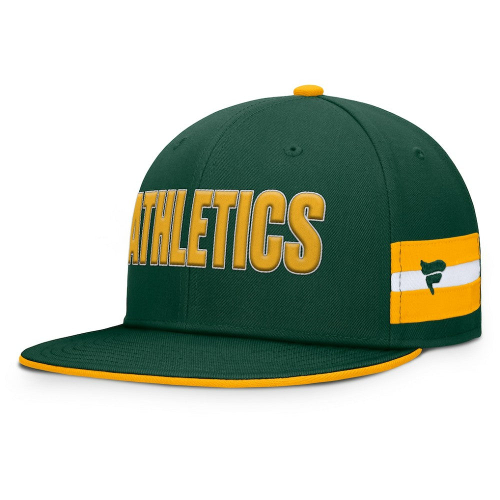 Athletics Fanatics Pick Off Fitted Hat - Green Hats