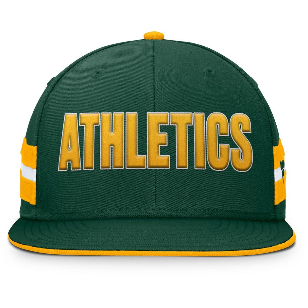 Athletics Fanatics Pick Off Fitted Hat - Green Hats