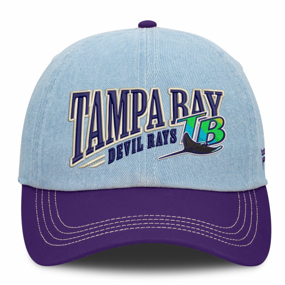 Tampa Bay Rays Fanatics Retire Adjustable Hat - Denim Hats