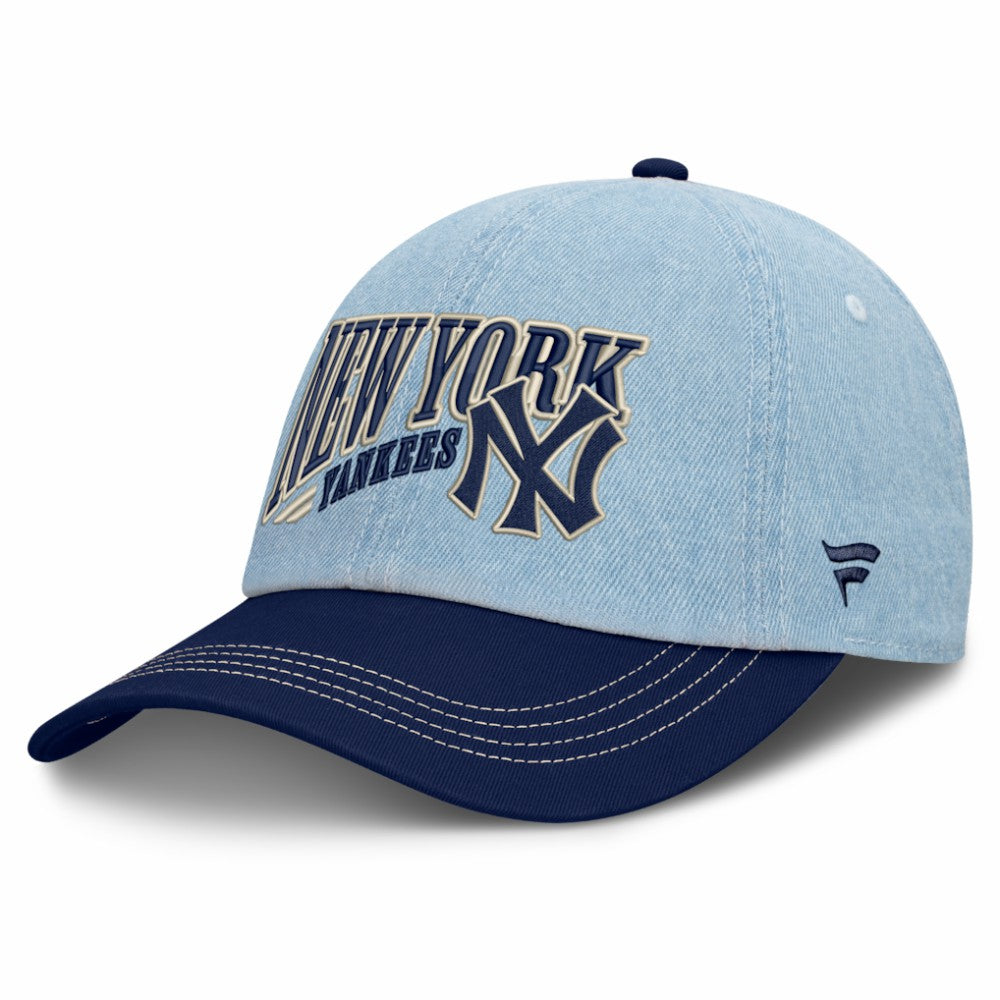 New York Yankees Fanatics Retire Adjustable Hat - Denim Hats