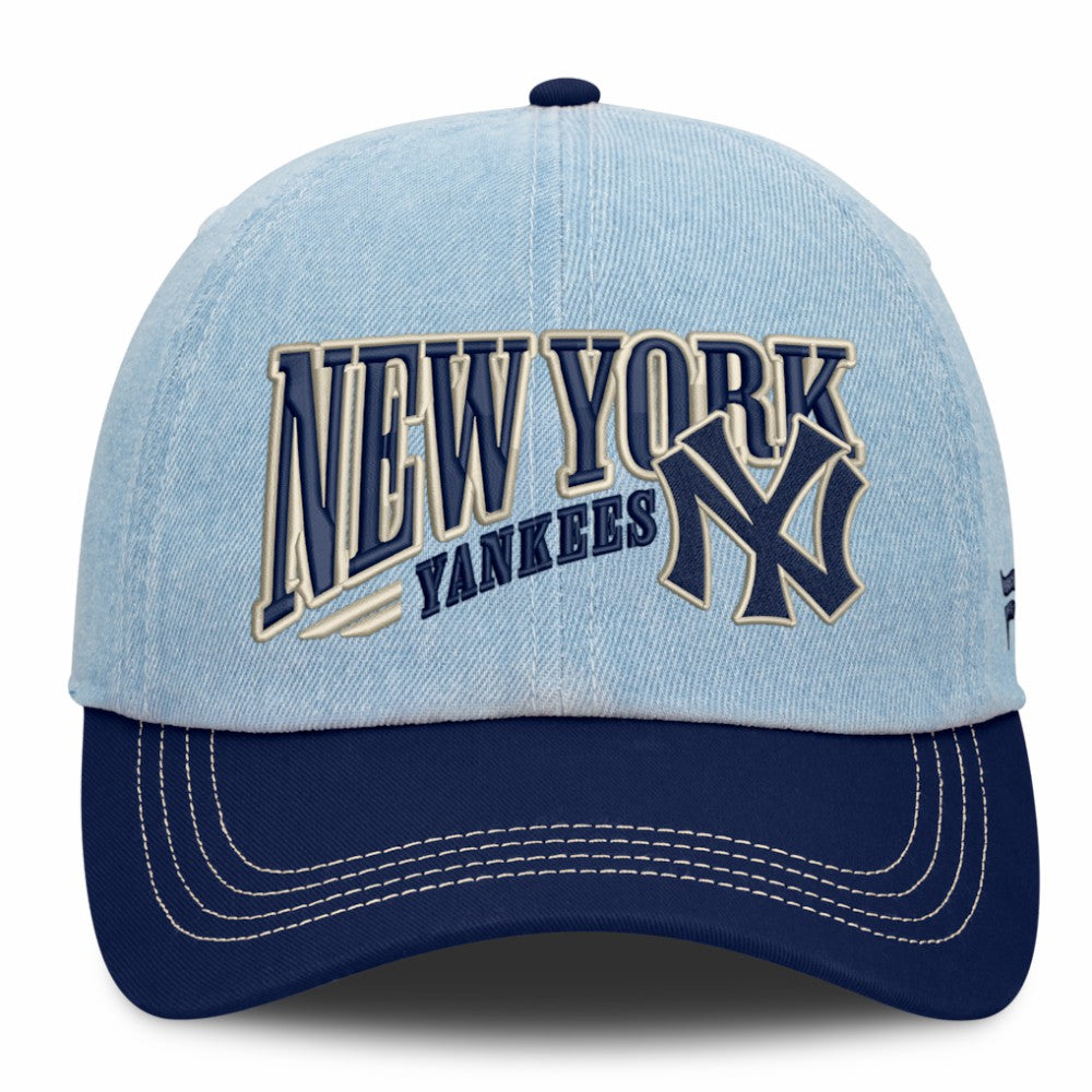 New York Yankees Fanatics Retire Adjustable Hat - Denim Hats