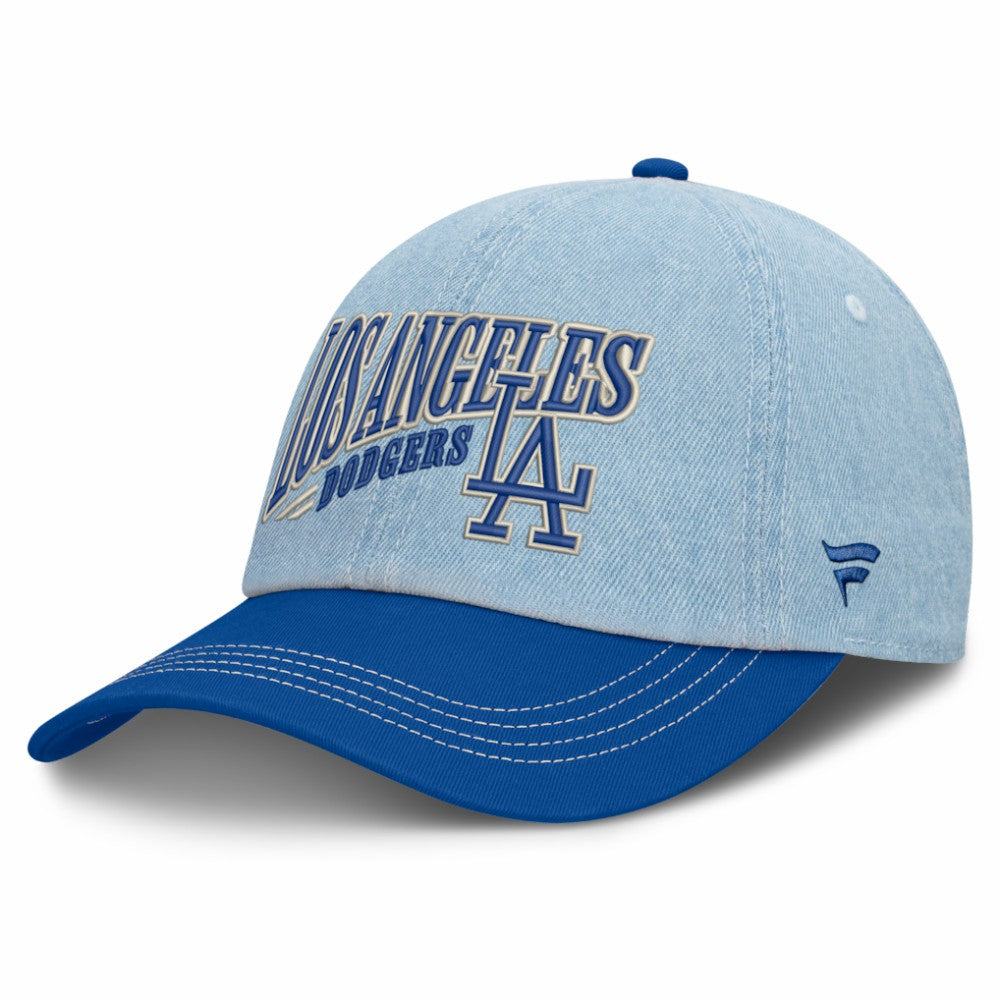 Los Angeles Dodgers Fanatics Retire Adjustable Hat - Denim Hats