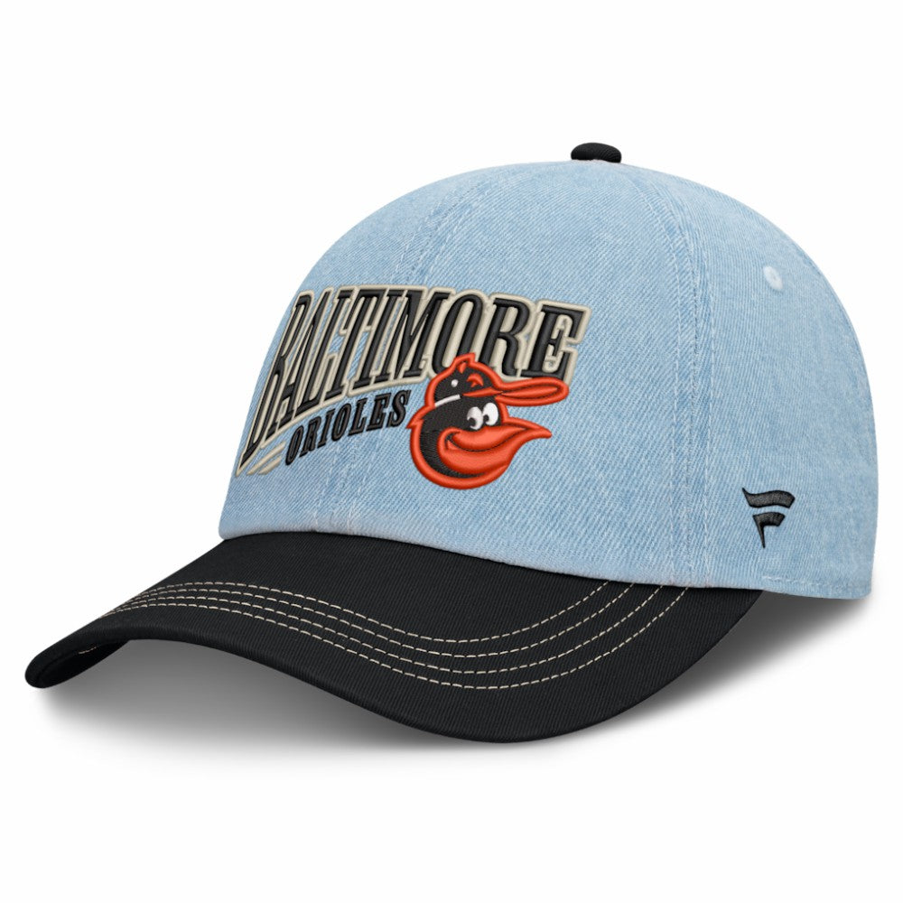 Baltimore Orioles Fanatics Retire Adjustable Hat - Denim Hats