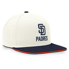 San Diego Padres Nike Cooperstown Pro Dri-FIT Snapback Hat - Cream/Navy Hats