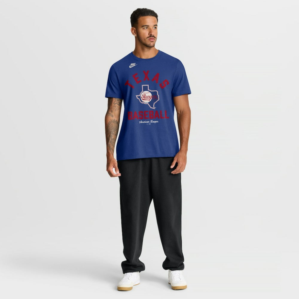 Texas Rangers Nike Cooperstown Collection T-Shirt - Royal T-shirts