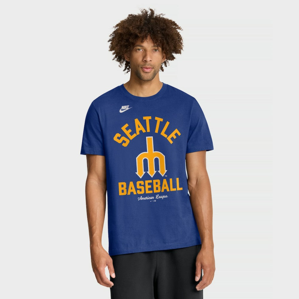 Seattle Mariners Nike Cooperstown Collection T-Shirt - Royal T-shirts