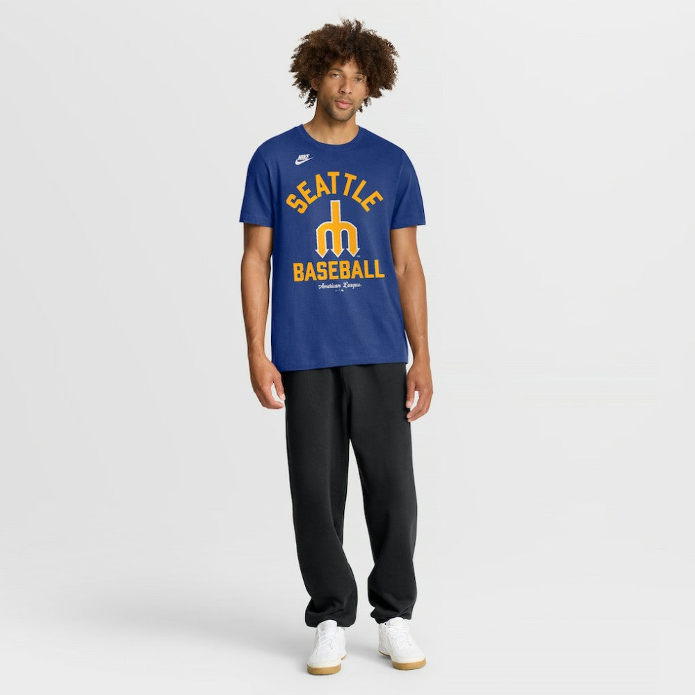 Seattle Mariners Nike Cooperstown Collection T-Shirt - Royal T-shirts