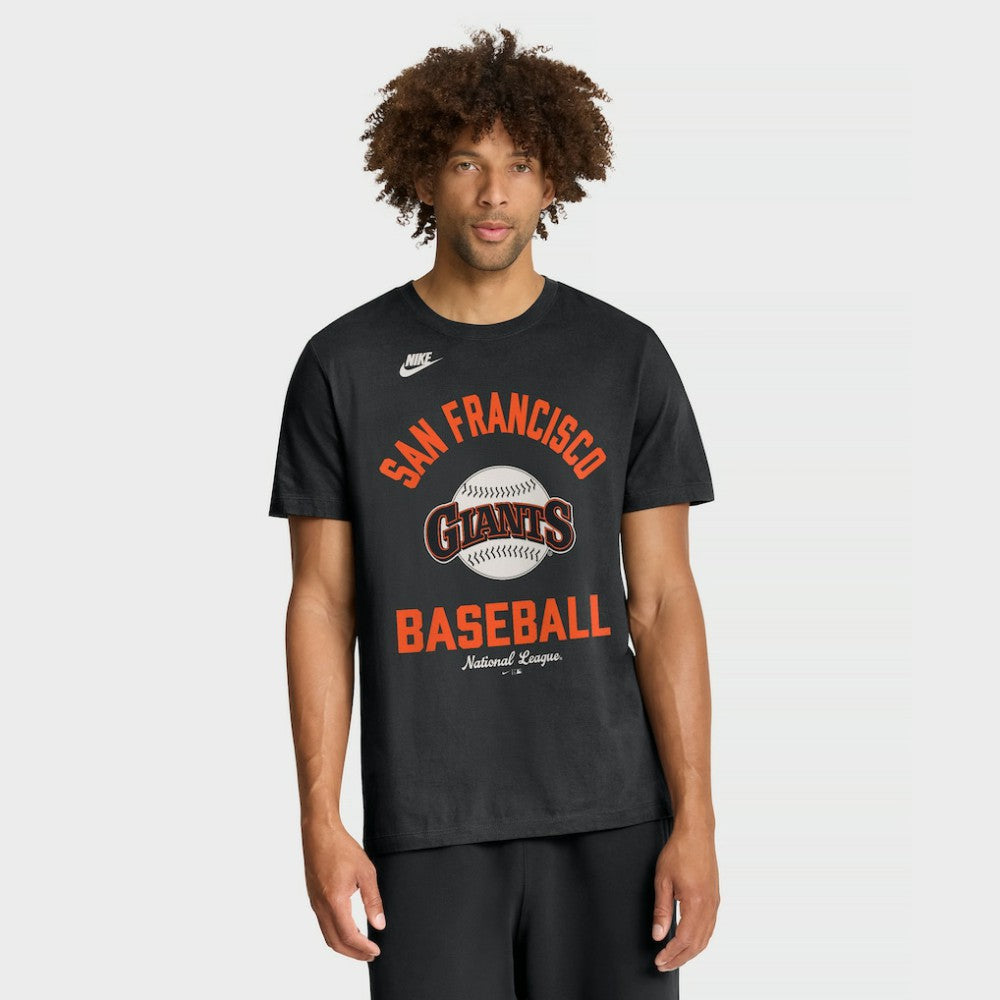 San Francisco Giants Nike Cooperstown Collection T-Shirt - Black T-shirts