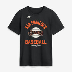 San Francisco Giants Nike Cooperstown Collection T-Shirt - Black T-shirts