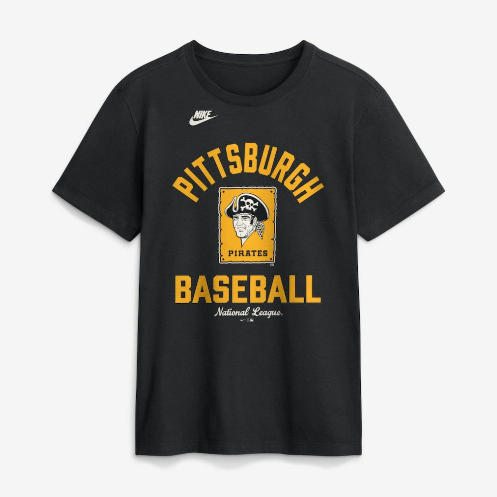 Pittsburgh Pirates Nike Cooperstown Collection T-Shirt - Black T-shirts