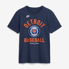 Detroit Tigers Nike Cooperstown Collection T-Shirt - Navy T-shirts