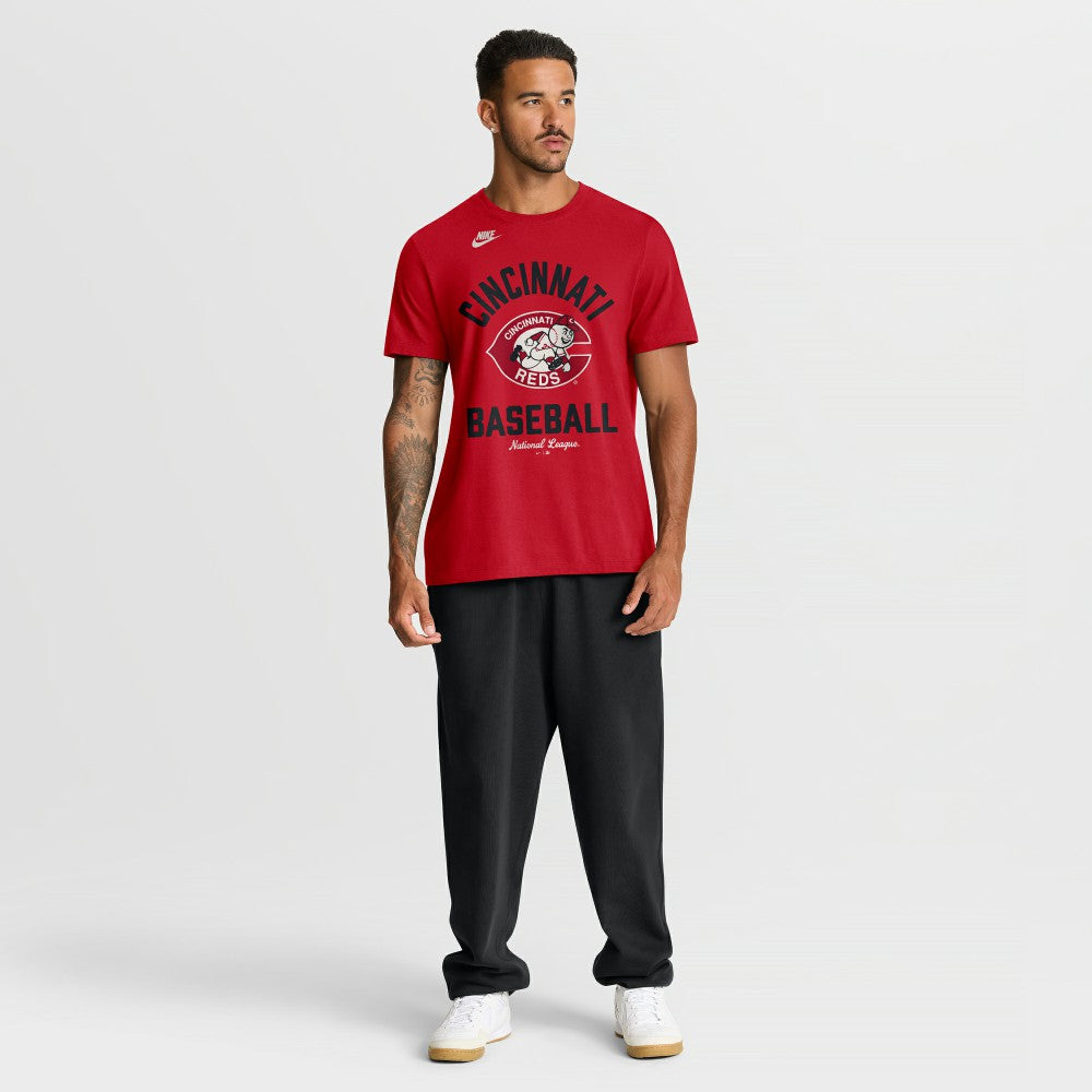 Cincinnati Reds Nike Cooperstown Collection T-Shirt - Red T-shirts