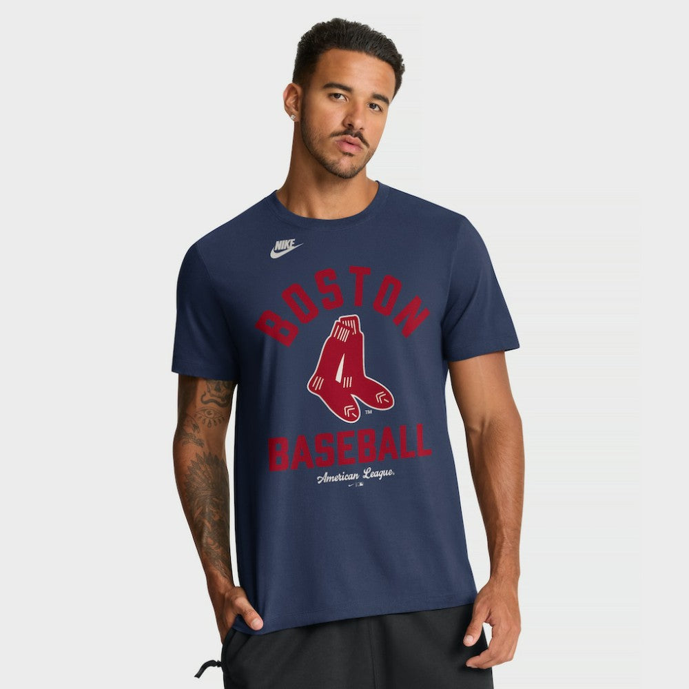 Boston Red Sox Nike Cooperstown Collection T-Shirt - Navy T-shirts