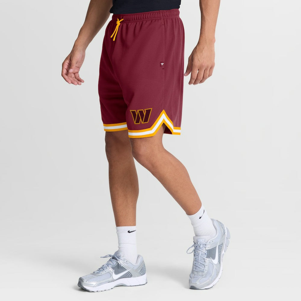 Washington Commanders Fearless Drive Shorts Burgundy