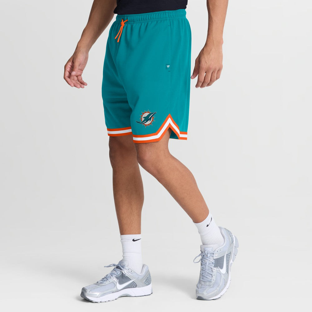 Miami Dolphins Fearless Drive Shorts Aqua