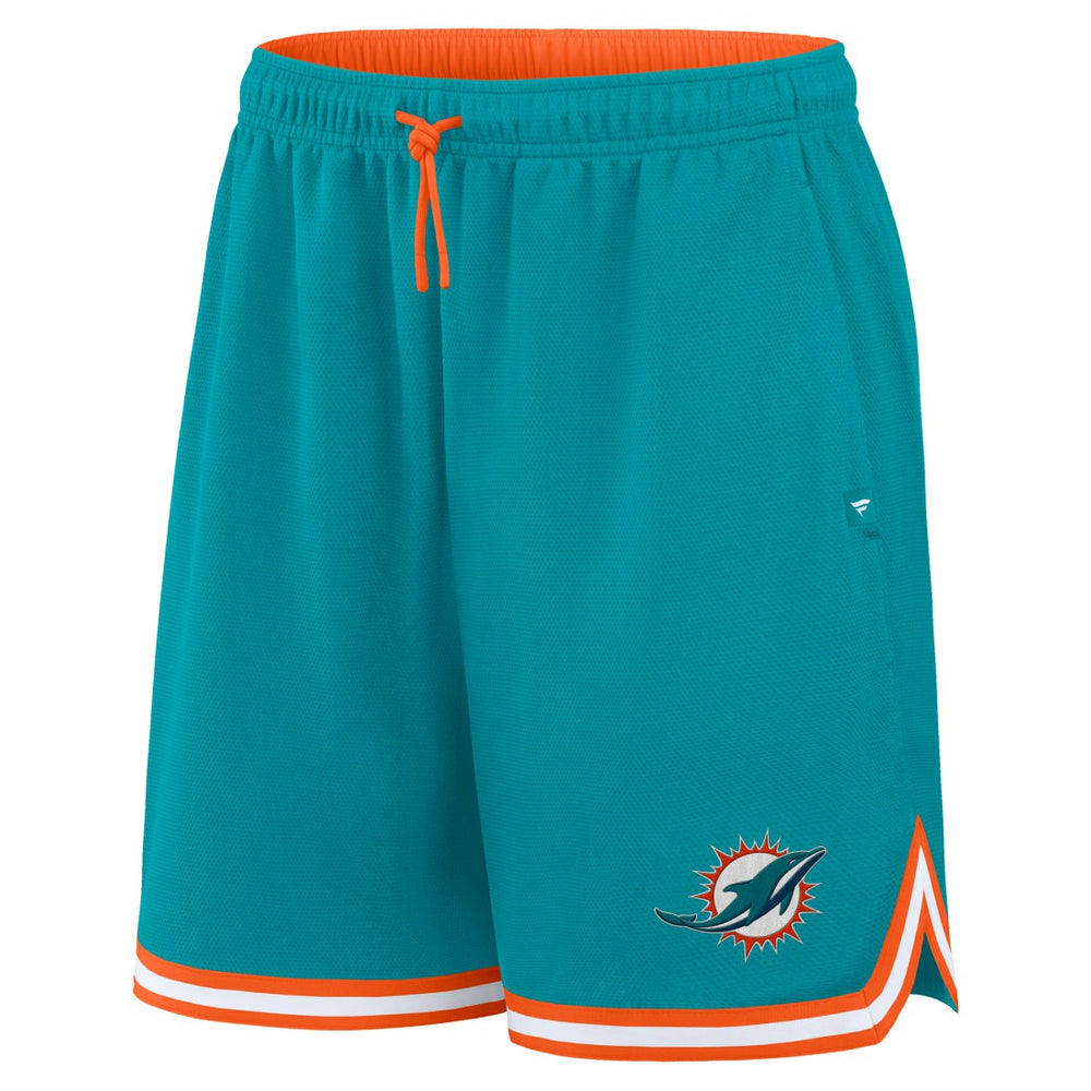 Miami Dolphins Fearless Drive Shorts Aqua