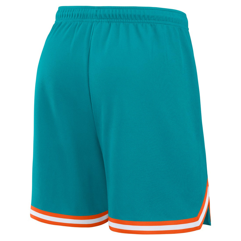 Miami Dolphins Fearless Drive Shorts Aqua