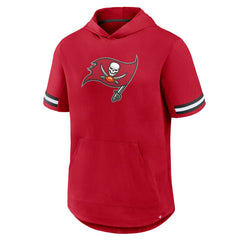 Tampa Bay Buccaneers Optimal Play Short Sleeve Hooded T-Shirt Red
