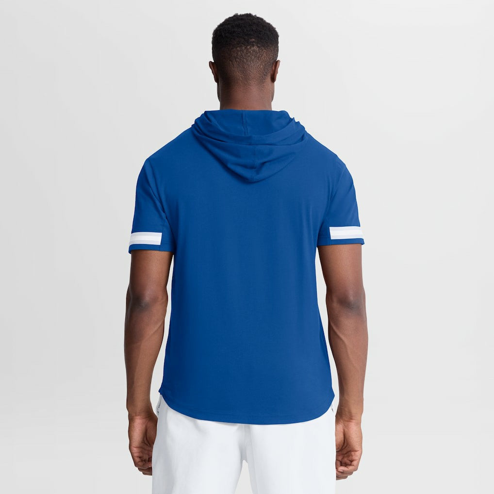 Indianapolis Colts Optimal Play Short Sleeve Hooded T-Shirt Royal