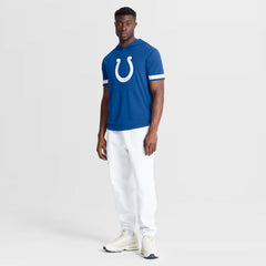 Indianapolis Colts Optimal Play Short Sleeve Hooded T-Shirt Royal